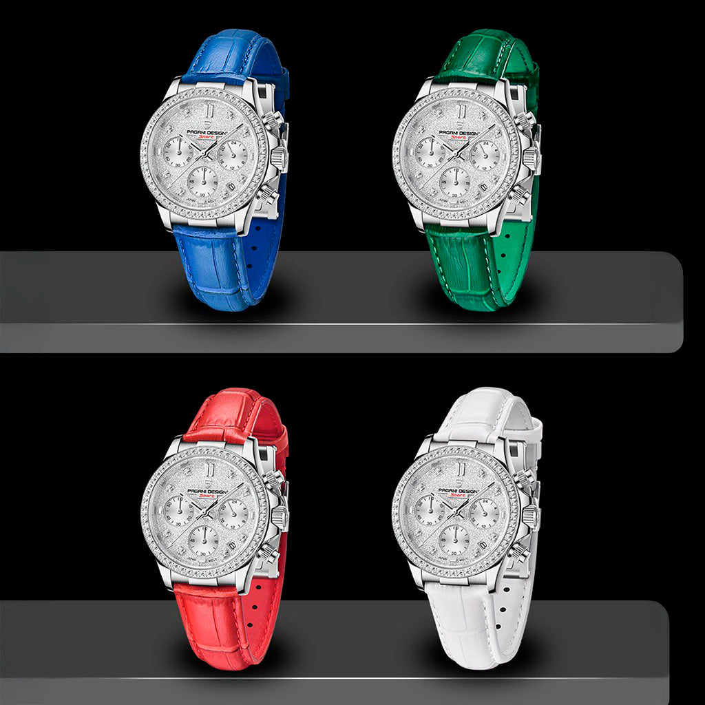 Pagani Design Daisy Red Women's Watch