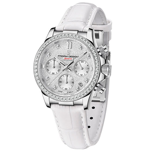 Pagani Design Daisy White Women's Watch