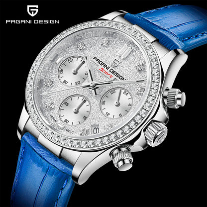 Pagani Design Daisy Blue Women's Watch