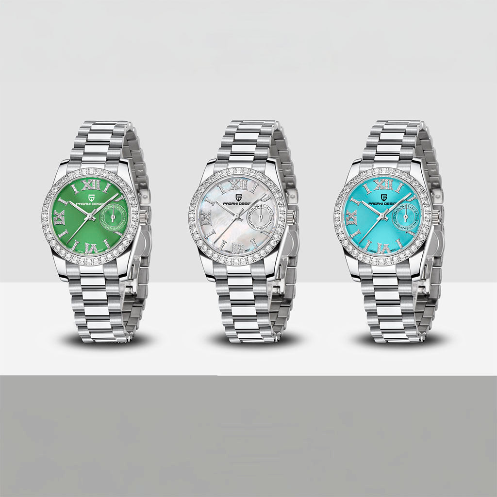 Pagani Design Lily White Women's Watch