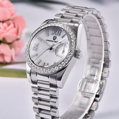 Pagani Design Lily White Women's Watch