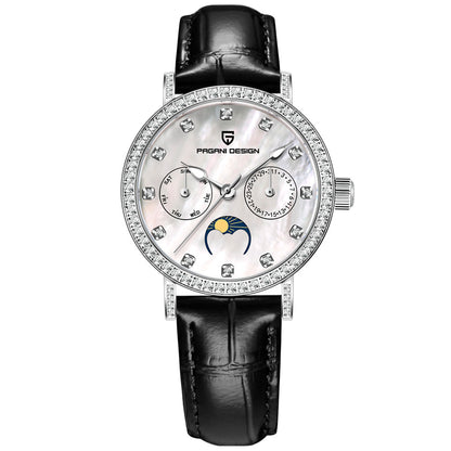 Pagani Design Orchid Black Women's Watch