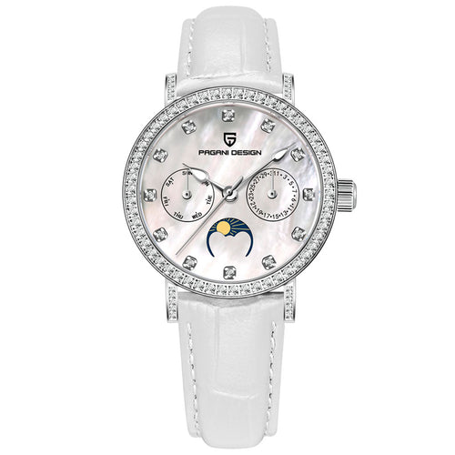 Pagani Design Orchid White Women's Watch