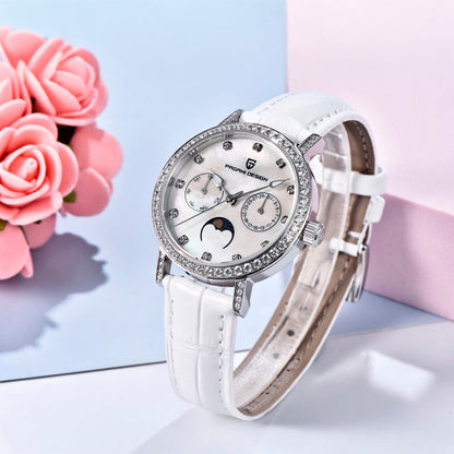 Pagani Design Orchid White Women's Watch