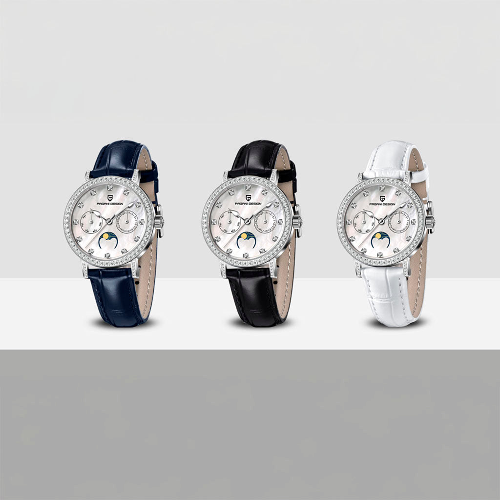 Pagani Design Orchid White Women's Watch