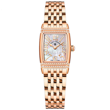 Pagani Design Sunflower Gold White Women's Watch
