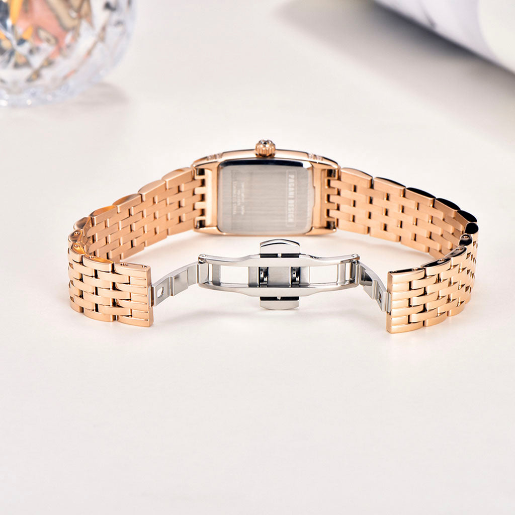 Pagani Design Sunflower Gold Red Women's Watch